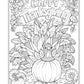 Creative Haven Autumn Charm Coloring Book (Adult Coloring Books: Seasons)