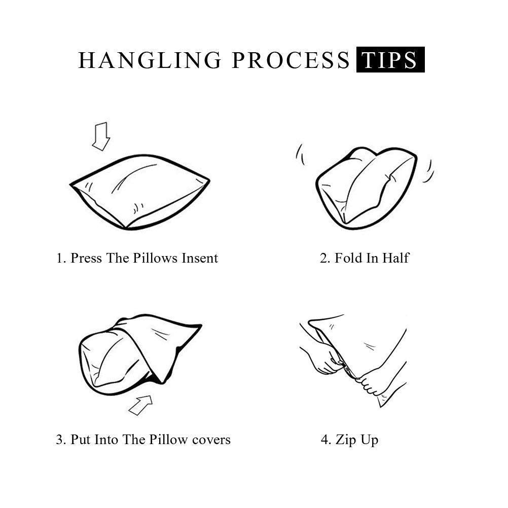 ULOVE LOVE YOURSELF Costal Beach Throw Pillow Cover Let’s Get Nauti Anchor House Decor Cushion Covers Nautical Summer Decorative Pillowcases 18x18 inch