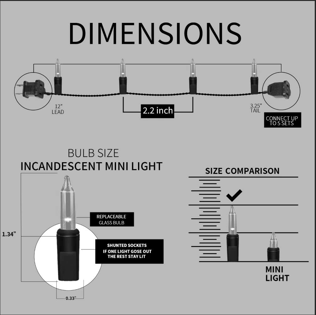 JUSTPRO 100LIGHTS Orange Purple and Green Extra-Bright with End Connectors Halloween Decorative Lights 5.98m UL Certified Mini String Light Set Waterproof for Halloween Home Garden Tree Party Patio