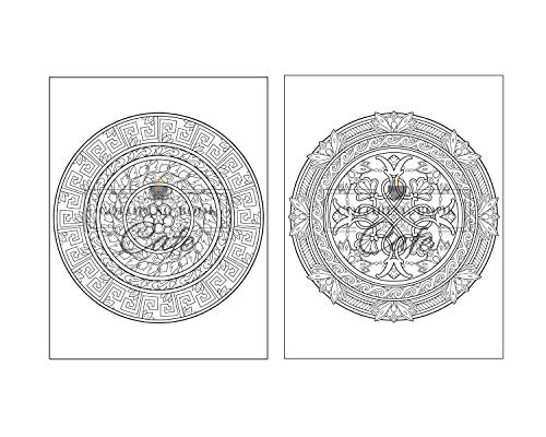 125 Mandalas: An Adult Coloring Book Featuring 125 of the World’s Most Beautiful Mandalas for Stress Relief and Relaxation