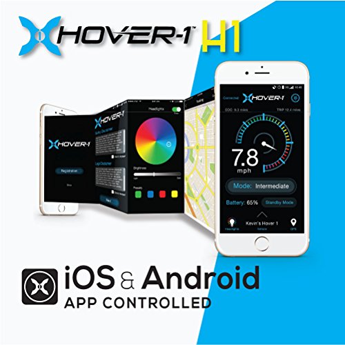 Hover-1 H1 Electric Self Balancing Hoverboard with 9 mph Max Speed, Dual 200W Motors, 9 Mile Range, and 6.5” Wheels Self Balancing Scooter