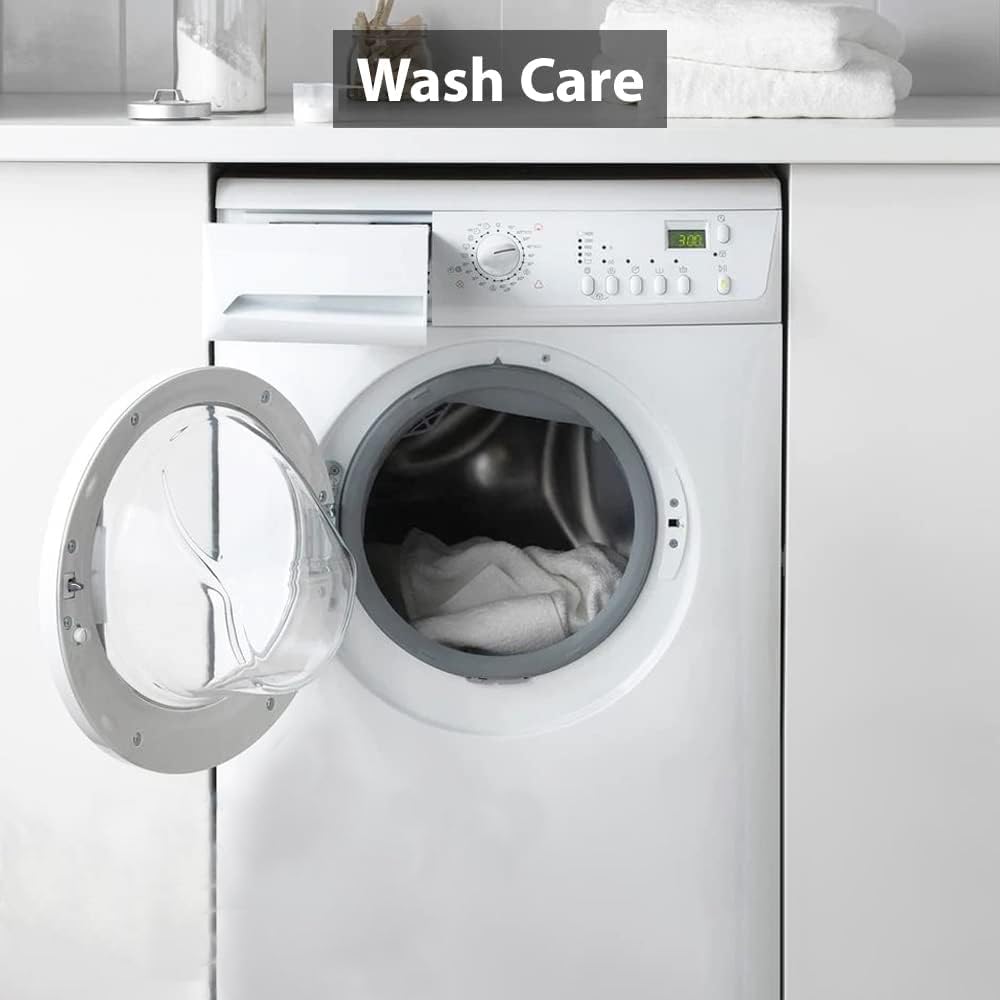 2 pcs Replacement Pillow Case for Contour Legacy Leg，Washable Zippered，Lightweight and Soft， Cover ONLY（White）