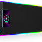 GIM Wireless Charging RGB Gaming Mouse Pad 15W, LED Mouse Mat 800x300x4MM, 10 Light Modes Extra Large Mousepad Non-Slip Rubber Base Computer Keyboard Mat for Gaming, MacBook, PC, Laptop, Desk