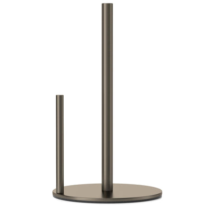 Paper Towel Holder Gold, Premium Stainless Steel Kitchen Roll Dispenser, Countertop Roll Organizer