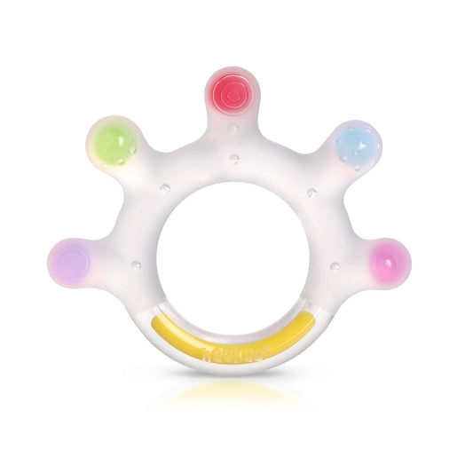 Haakaa Silicone Palm Teether, Baby Teething Toys, Food Grade Silicone Teethers for Babies 0-6 Months/6-12 Months, BPA Free Teething Relief Baby Chew Toys