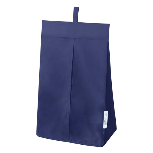 SPRINGSPIRIT Diaper Stacker Caddy Organizer Easy Access & Dustproof Portable Hand Free Diaper Holder for Adults or Nursery, Machine Washable Navy