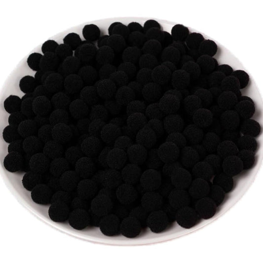 150 Pieces Pom Poms Blue and White, 1 inch Fuzzy Craft Pompoms, Soft Fluffy Puff Balls for DIY Arts and Bulk Craft Making Decorations Supplies (Blue Series, 2.5 cm / 25 mm)