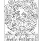 Creative Haven Autumn Charm Coloring Book (Adult Coloring Books: Seasons)