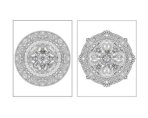 125 Mandalas: An Adult Coloring Book Featuring 125 of the World’s Most Beautiful Mandalas for Stress Relief and Relaxation