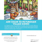 Creative Haven Village Charm Coloring Book (Adult Coloring Books: In The Country)