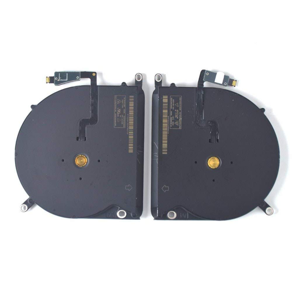 Willhom Replacement Left and Right CPU Cooling Fan for MacBook Pro 15" Retina Display A1398 Late 2013 to Mid 2015