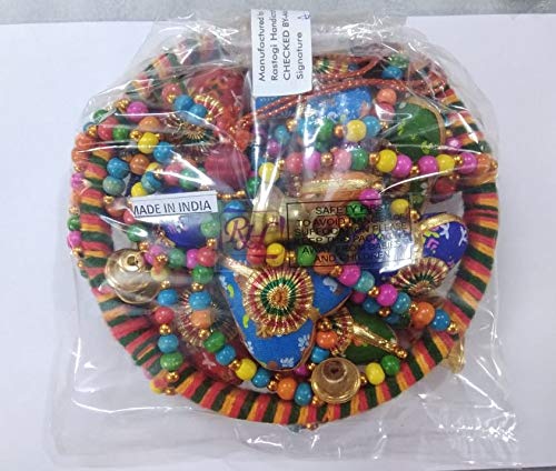 Rastogi Handicrafts Handmade Crafted Home Decoration Hanging Birds,Elephant,Heart Shape Door Ornaments Shandler (Heart Ring)