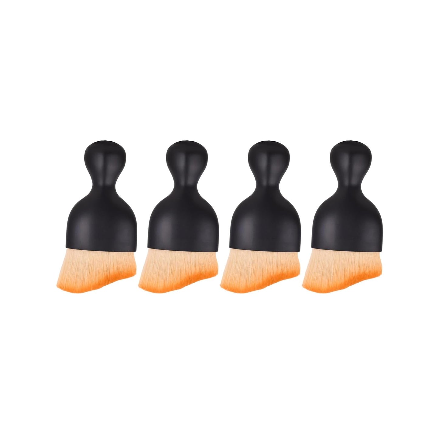 4 PCS Car Interior Detail Dust Brush, Detailing Dusting Brush for Car Interior Dashboard A/C Vent Cleaning Computer Keyboard