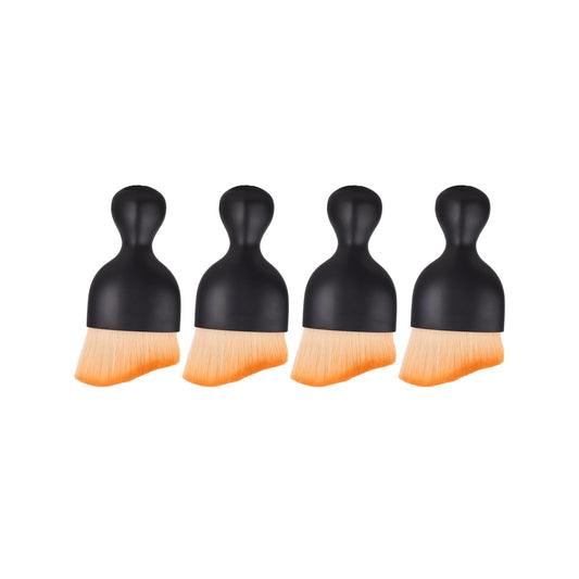 4 PCS Car Interior Detail Dust Brush, Detailing Dusting Brush for Car Interior Dashboard A/C Vent Cleaning Computer Keyboard