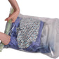12 Space Saver Storage Bags for Clothes for Travel - Compression, no Vacuum Sacks - Luggage Accessories