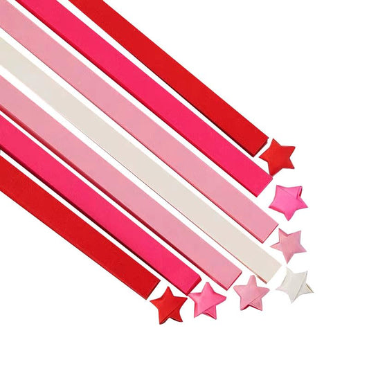 1080 Sheets Origami Star Paper 6 Macaron Color Strips Double Sided Lucky Star Decoration Folding Paper for DIY Hand Art Crafts, School Teaching Supplies (macaron-1080 sheets)
