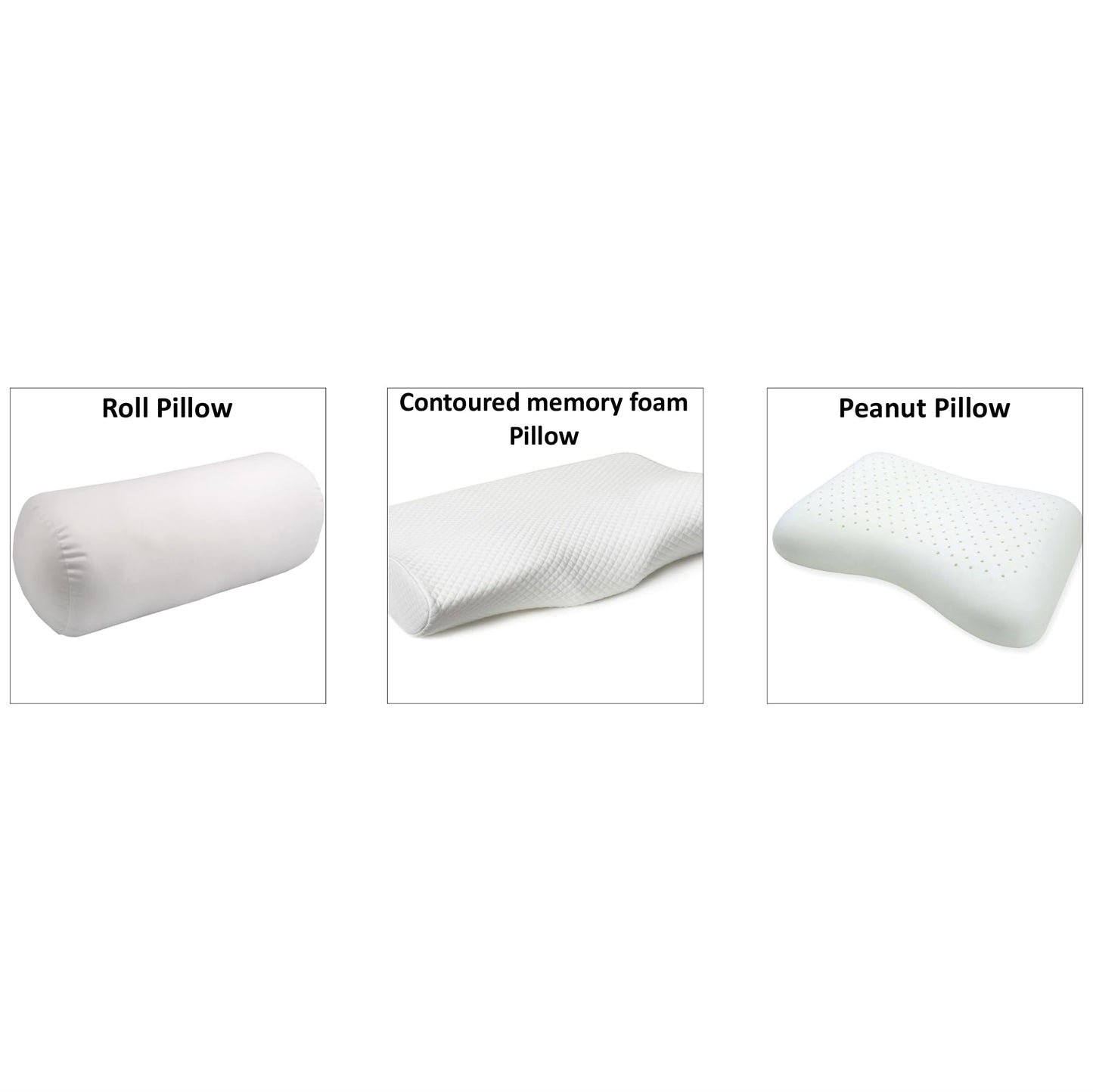 CASADEX 250TC Quilted Cotton Bed Pillow Cover – Adjustable Band, Breathable & Hypoallergenic Pillow Protector – Fits Standard, Queen, Memory Foam & Contour Pillows – No Zipper – White/Dark Gray