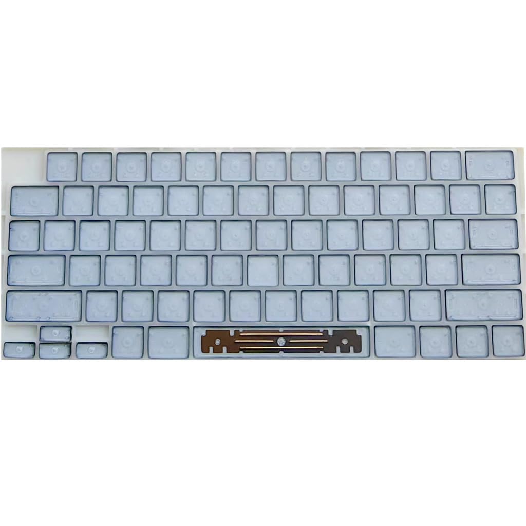 Replacement US Keycaps Keys Black Compatible with MacBook Air M2 Retina 13.6/15 inch Model A2681 A2941, for MacBook Pro M2/M3 Pro 14/16 inch Model A2779 A2780 A2991 A2992 A2918 Key Cap (Black.)