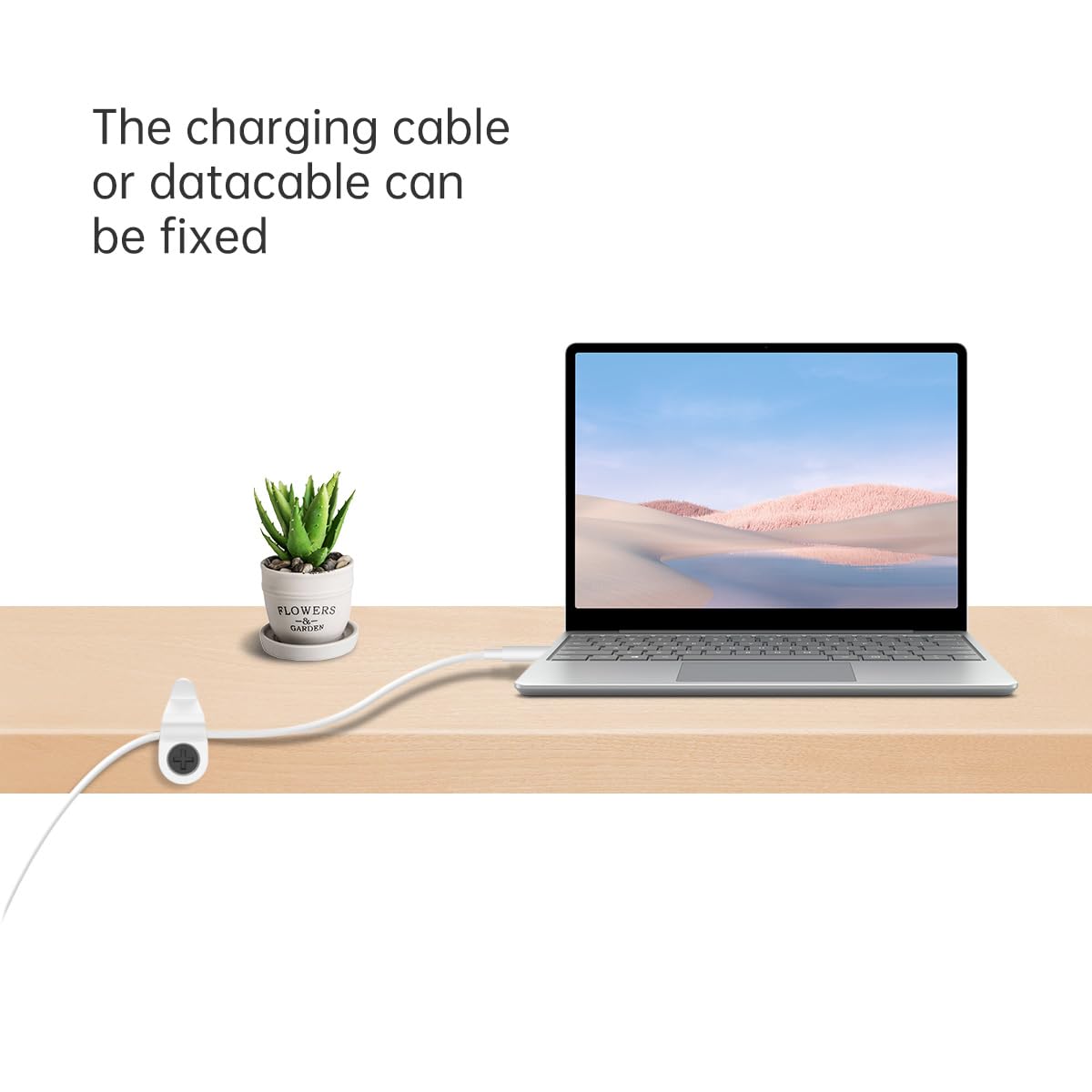 GEZIDEA String Light Hanger Hooks, Screw in Hooks for Hanging Christmas Lights, White, 50 Pack (Big)