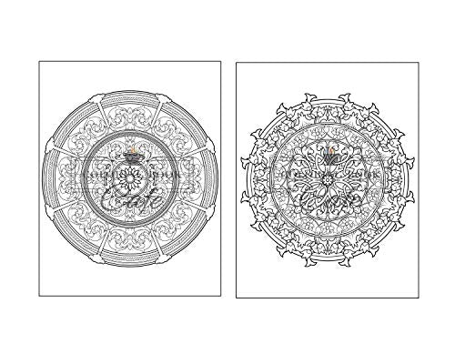 125 Mandalas: An Adult Coloring Book Featuring 125 of the World’s Most Beautiful Mandalas for Stress Relief and Relaxation