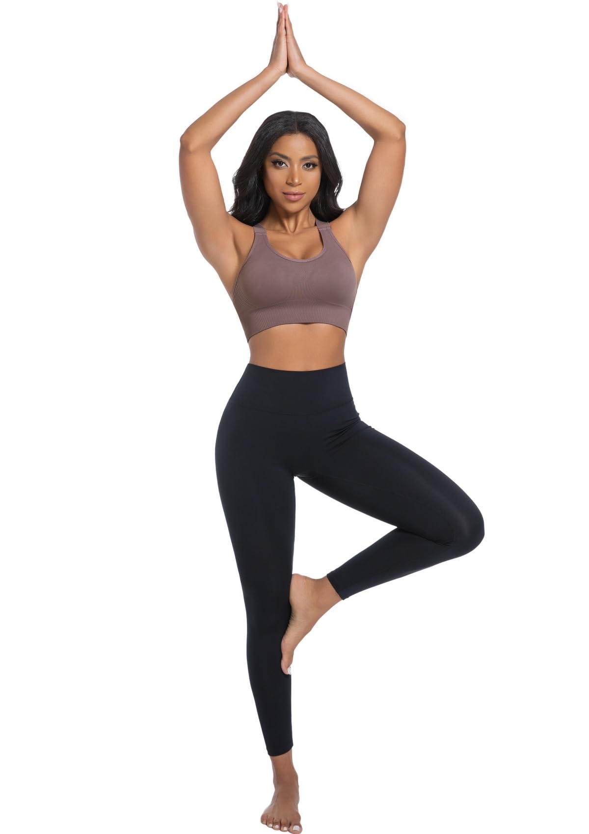 Sports Bras for Women 3 Pack High Impact Racerback Padded Adjustable Padded Sports Bra Pack Workout Bras for Women for Yoga Running Athletic Gym Fitness