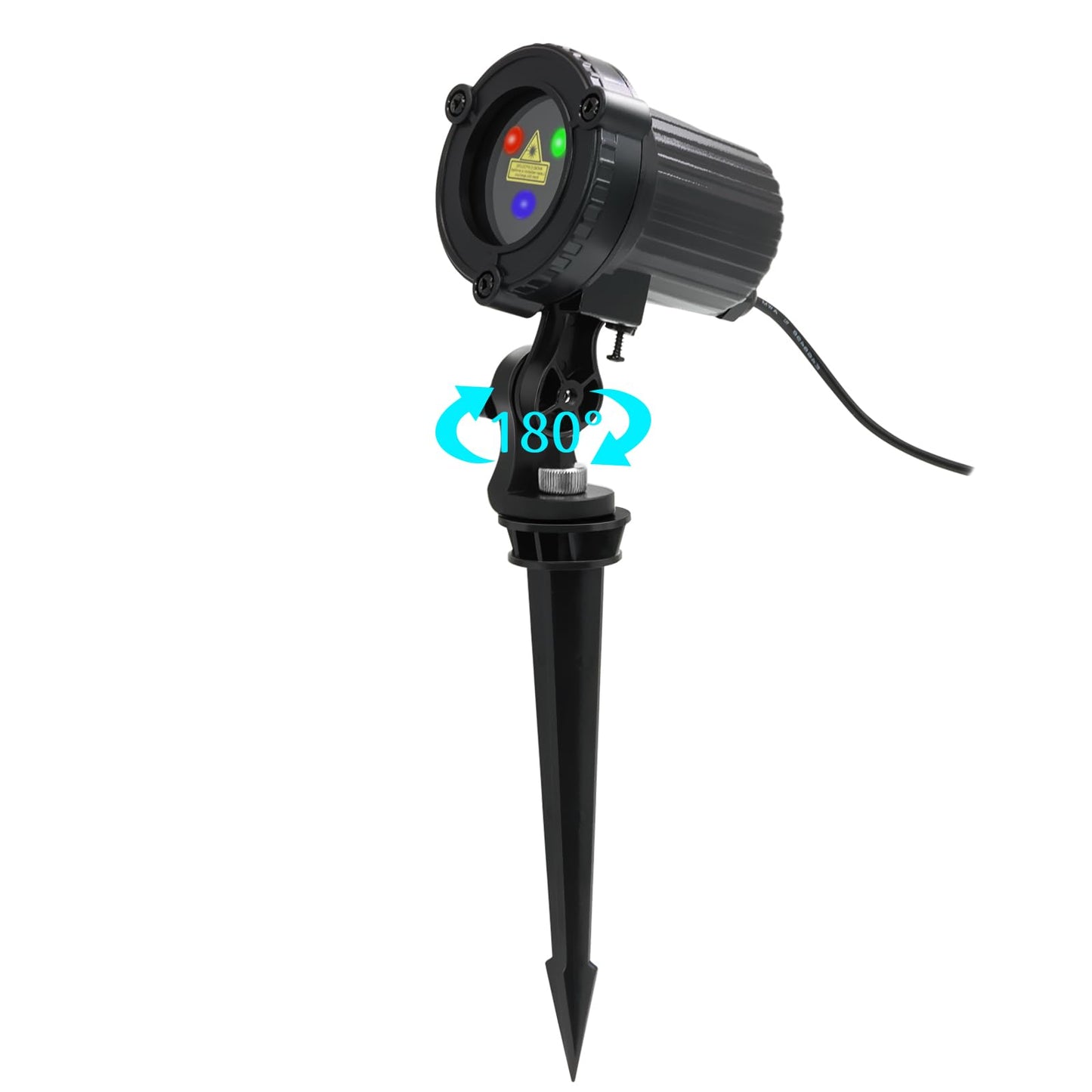 Christmas Laser Lights, Outdoor Garden Laser Lights Projector with Moving RGB Waterproof for Christmas Holiday