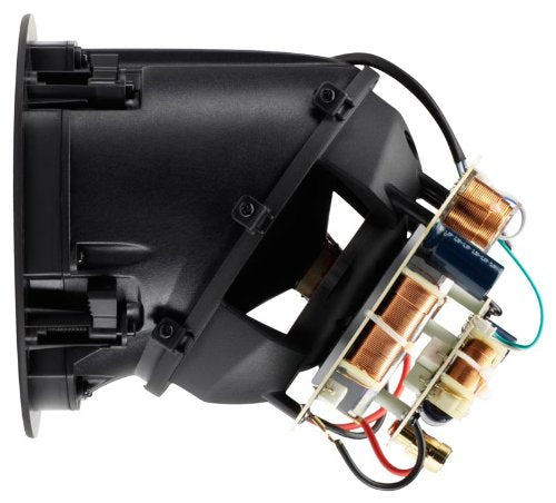 Polk Audio 70-RT 3-Way in-Ceiling Speaker (2.5” Driver, 7” Sub) - The Vanishing Series | Power Port | Paintable Grille | Dual Band-Pass Bass Ports White