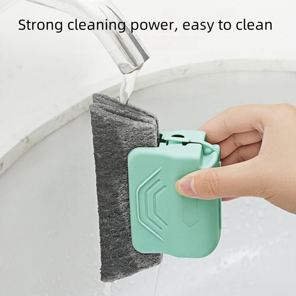 Magic Window Track Cleaner, 2024 Upgraded Window Groove Cleaning Brush Tools Set, Hand-held Window Track Cleaner Brushes Tools Set for Window lides Gaps Tile Lines Shutter Car Vents (Mix 3PCS)