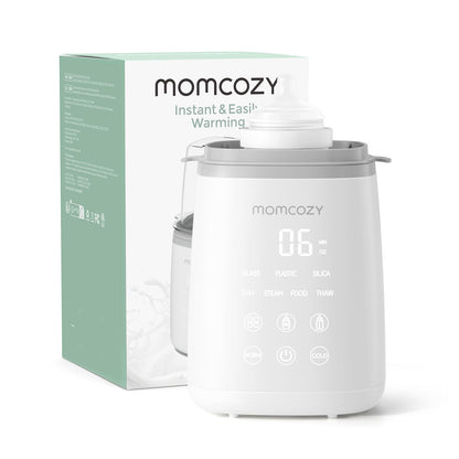 Momcozy Bottle Warmer, Fast Bottle Warmers for All Bottles with Timer, Accurate Temperature Control and Automatic Shut-Off, Multifunctional Bottle Warmer for Breastmilk