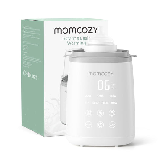 Momcozy Bottle Warmer, Fast Bottle Warmers for All Bottles with Timer, Accurate Temperature Control and Automatic Shut-Off, Multifunctional Bottle Warmer for Breastmilk