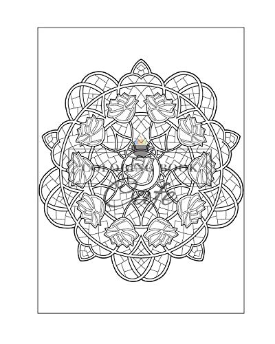 125 Mandalas: An Adult Coloring Book Featuring 125 of the World’s Most Beautiful Mandalas for Stress Relief and Relaxation