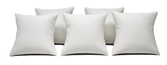 Novel Box White Leatherette Jewelry Display Watch Pillow 5 Pack - Bracelet Pillows for Easy Care & Soft Protection - Watch Cushion for Birthday, Valentine’s Day & Wedding Gift Displays
