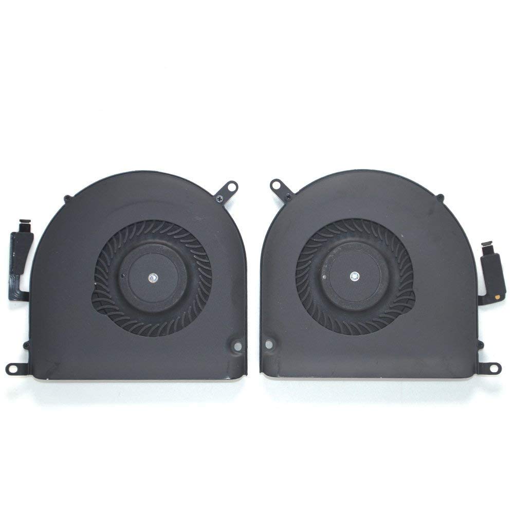Willhom Replacement Left and Right CPU Cooling Fan for MacBook Pro 15" Retina Display A1398 Late 2013 to Mid 2015