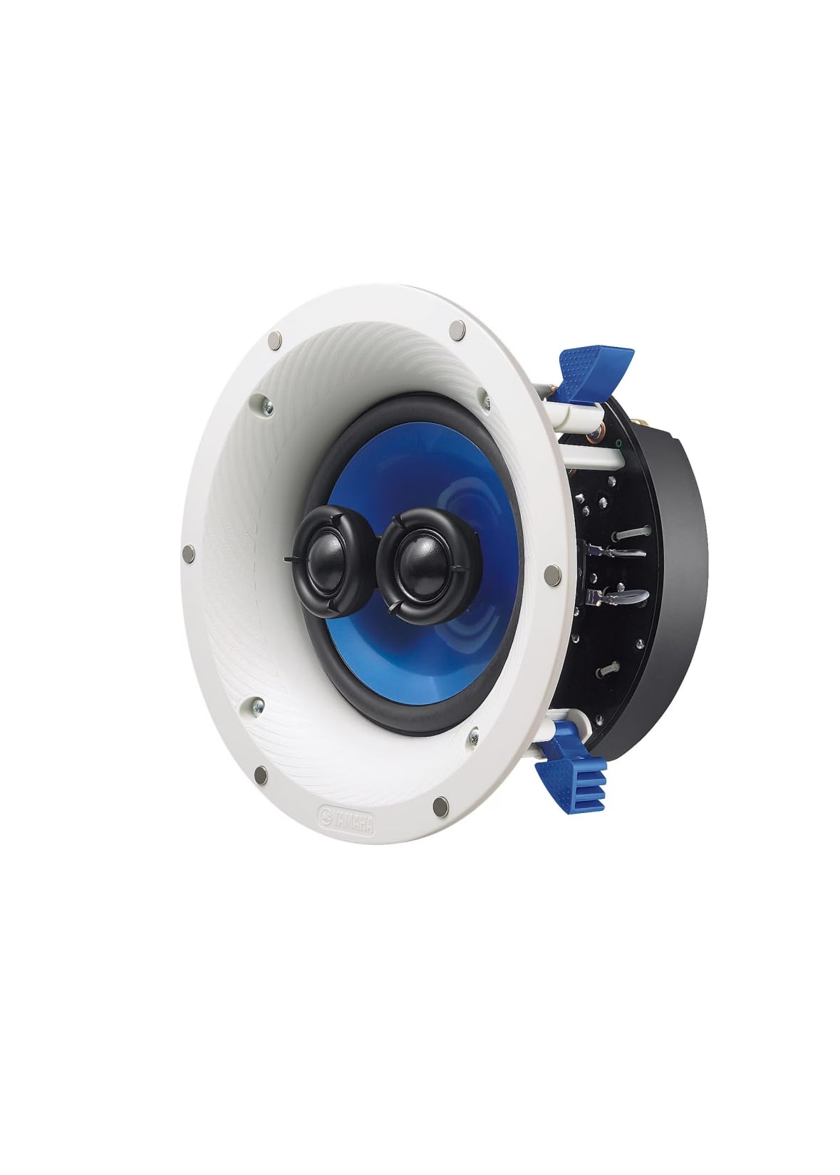 Yamaha NS-IC600 110 Watt 6.5-Inch 2-Way In-Ceiling Speakers - Pair (White)