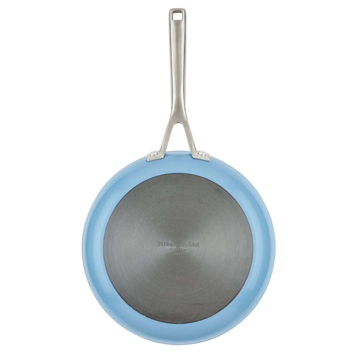 KitchenAid Hard Anodized Ceramic Nonstick Cookware Pots and Pans Set, 9 Piece - Blue Velvet