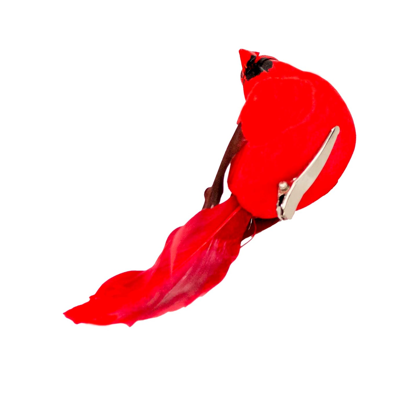 YCHTEWY-Cardinal Clip On Christmas Tree Ornament Decorations - Red Feathers Set of 12 Pieces Each is 4.5" Lon…