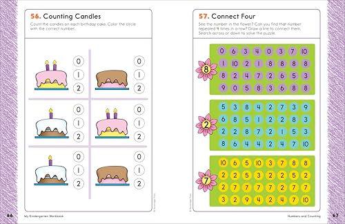 My Kindergarten Workbook: 101 Games and Activities to Support Kindergarten Skills, for Kids Ages 5-6 (My Workbook)