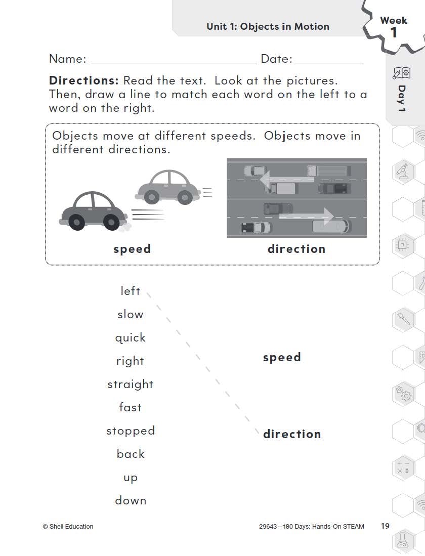 180 Days: STEM/STEAM for Kindergarten Practice Workbook for Classroom and Home, Cool and Fun Practice Created by Teachers (180 Days of Practice)