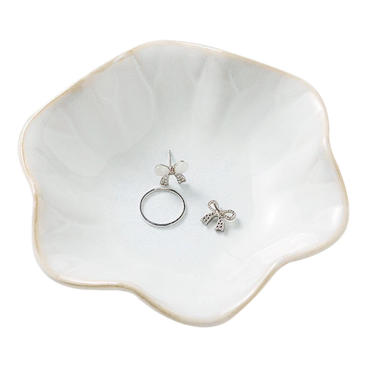 Ring Dish Tray, Jewelry Dish Holder, Key Bowl, Trinket Tray, Earring Holder, Decoration Plate for Women