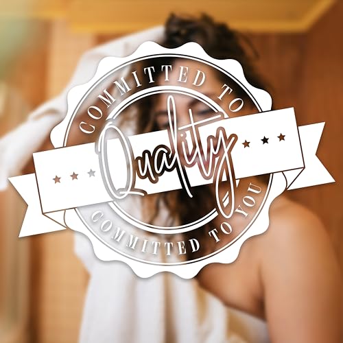 Elegant Comfort 100% Turkish Cotton Corduroy Ribbed Luxury Bath Towels 6-Piece Set, Premium Feel - Quick Dry, Highly Absorbent, Contains 2 Bath Towels, 2 Hand Towels, and 2 Washcloths, Ivory