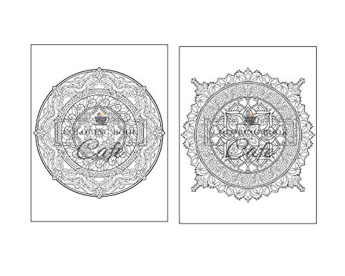125 Mandalas: An Adult Coloring Book Featuring 125 of the World’s Most Beautiful Mandalas for Stress Relief and Relaxation