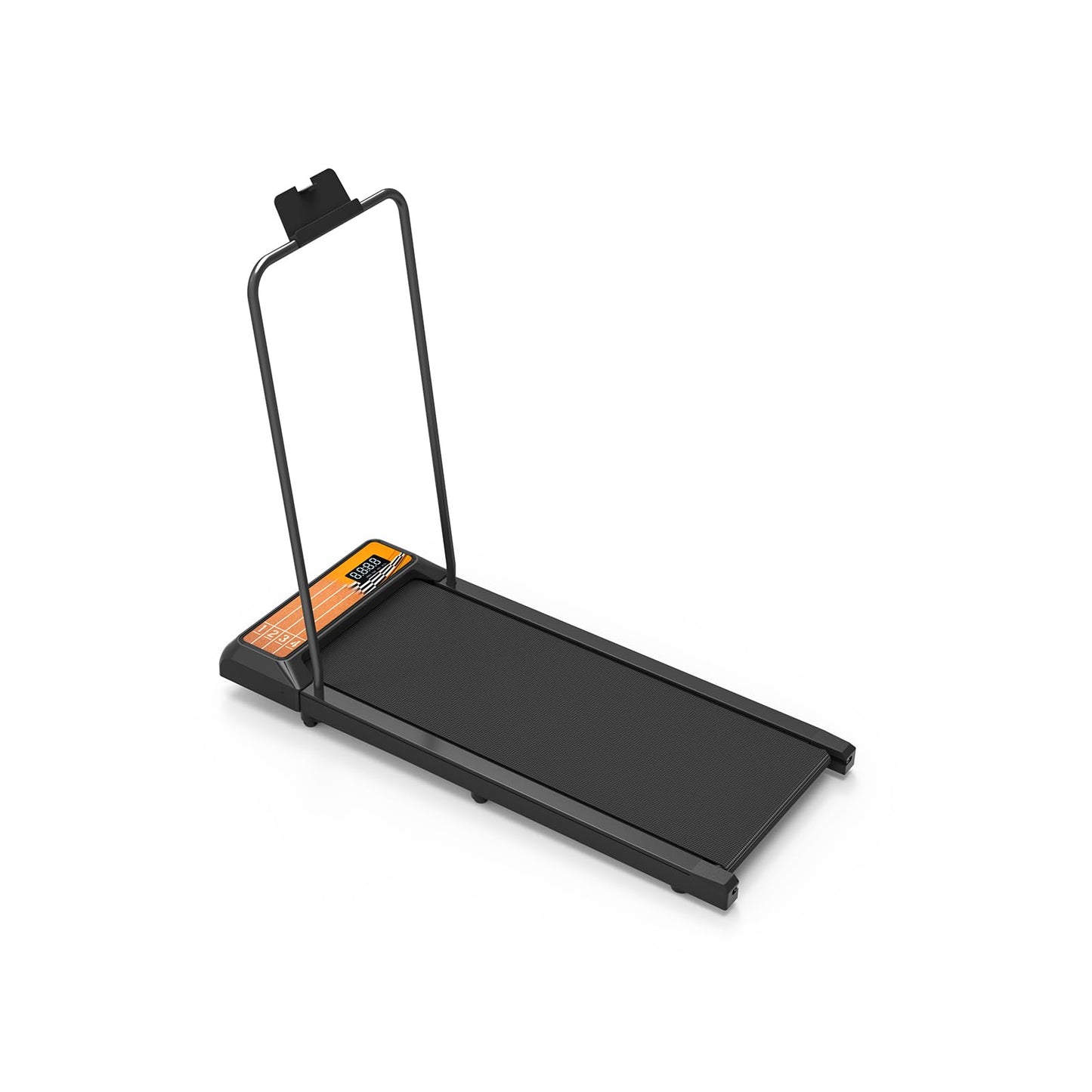 CYCLERADE Treadmill with Handle Bar for Home Small, Under Desk Treadmill with Remote Control LED Display 5.0 Speed for Home & Office