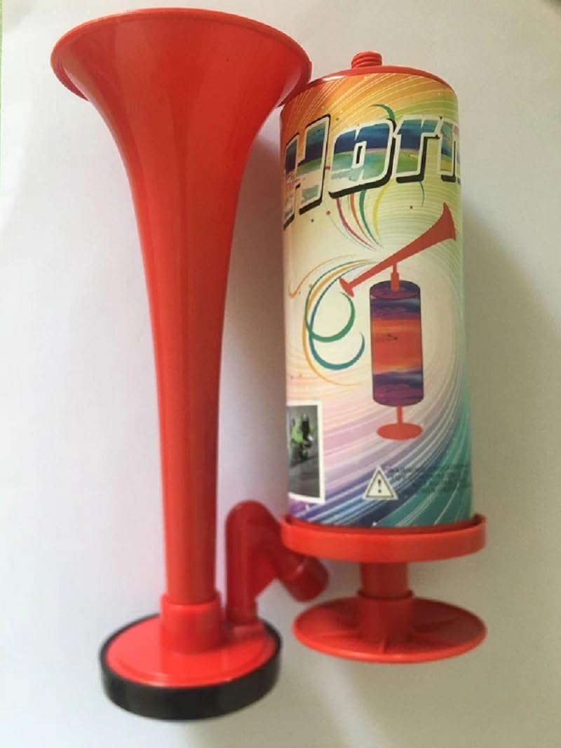 Large Handheld Football Air Horn Hand Push Pump Party Cheer-leading Fans Boat Horn Safety Warning Trumpet