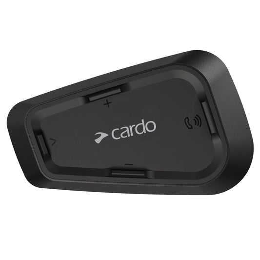 Cardo Systems Spirit Motorcycle Bluetooth Communication Headset - Black, Single Pack