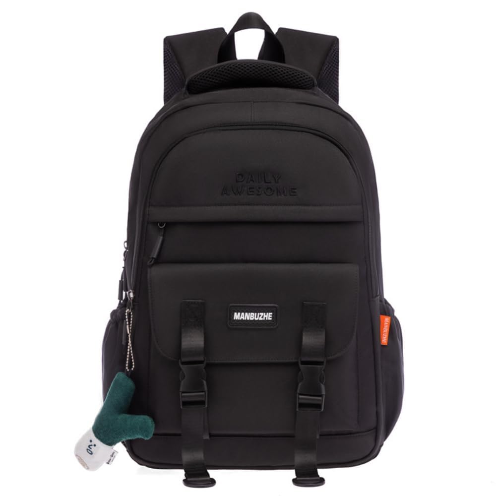 Kawaii Backpack with Cute Pendant Accessories Aesthetic Casual Travel Backpack Unisex 20L (blue)