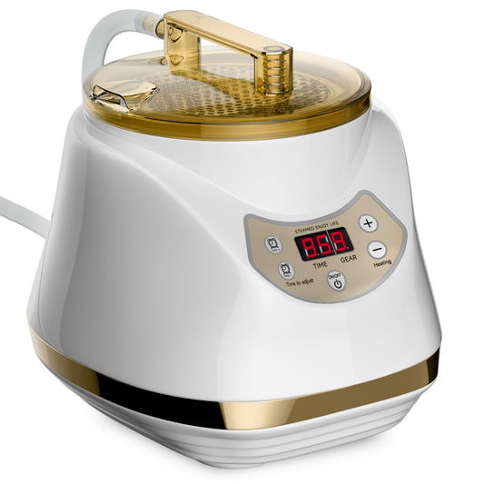 RelaxCube Sauna Steamer Pro 1500W 3L, Portable Sauna Heater Machine with Remote Control, Hose, and Steam Box