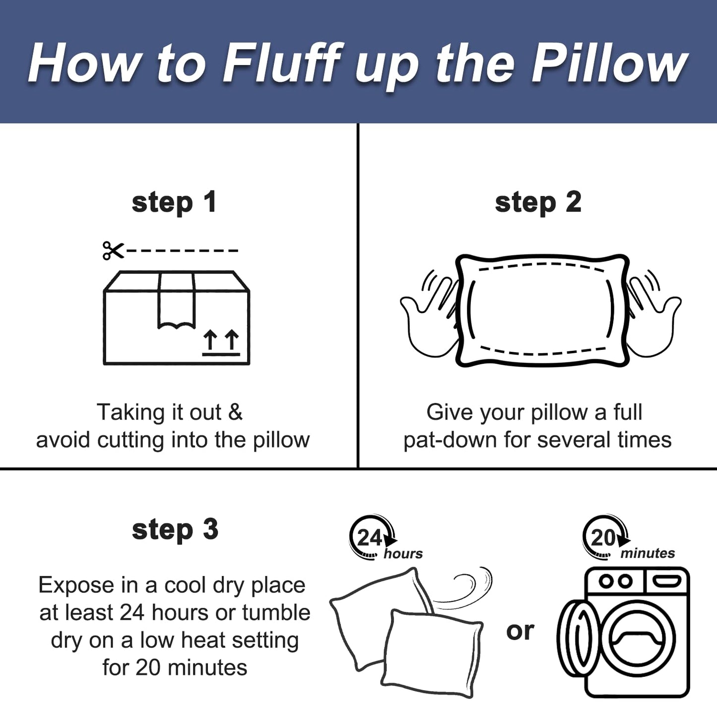 Favocama Bed Pillows Queen Size Set of 2 Hotel Collection Bed Pillow for Sleeping Queen Pillows 2 Pack for Back, Stomach or Side Sleepers Soft and Supportive Washable Pillows for Bedroom