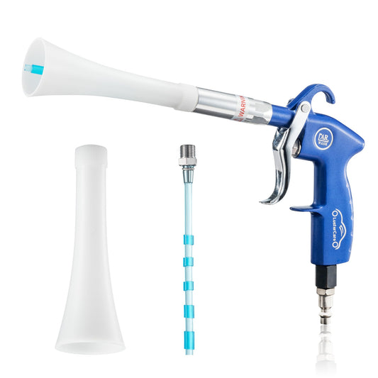 LusterCare Blow Gun Blasts Away Dirty and Air Dry from Surface Works with a Strong Gust of Air Lengthen