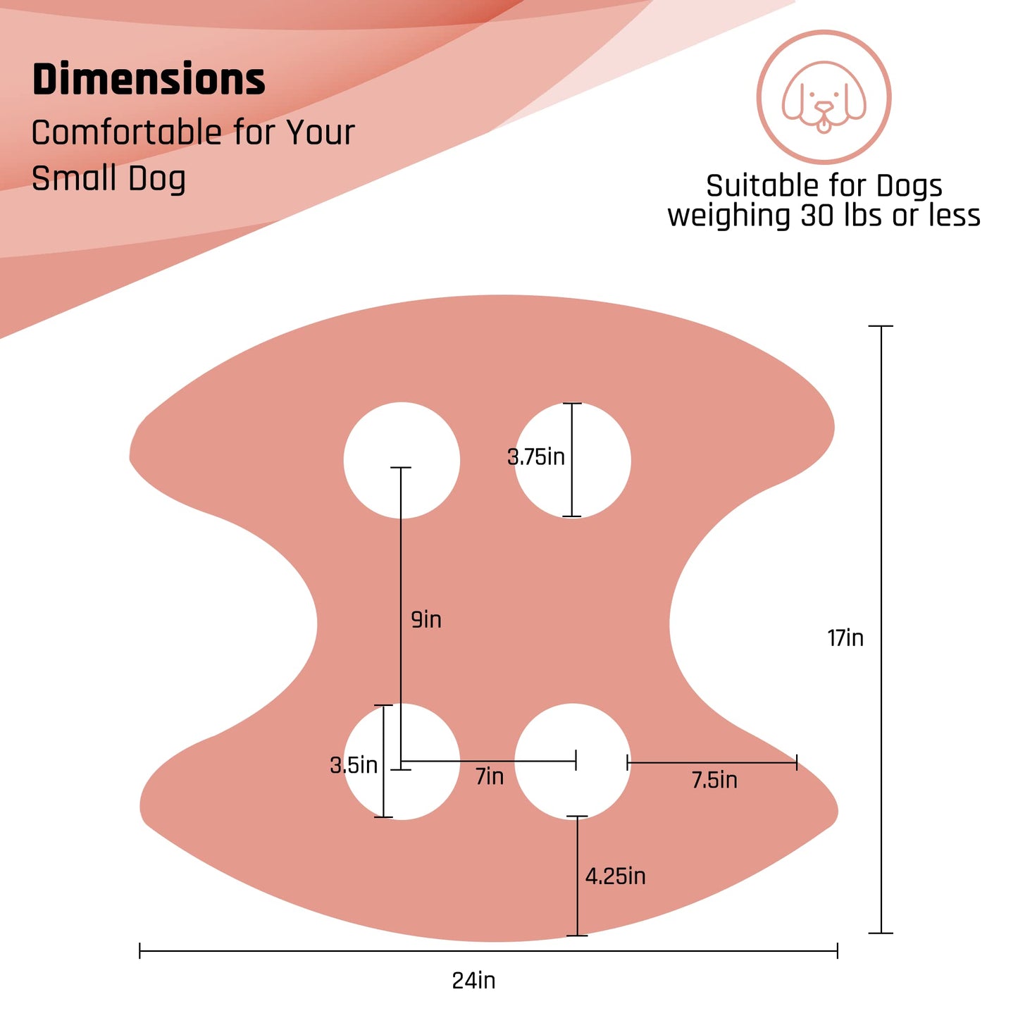 Potens' Pet Dog Grooming Hammock with Security Strap - Grooming Hammock for Small Dogs - Dog Holder for Nail Trimming - Dog Hanging Harness for Nail Trimming (Small)