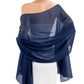 FURTALK Chiffon Shawl Wraps for Women Evening Dresses Soft Scarf Formal Wedding Bridal Scarves